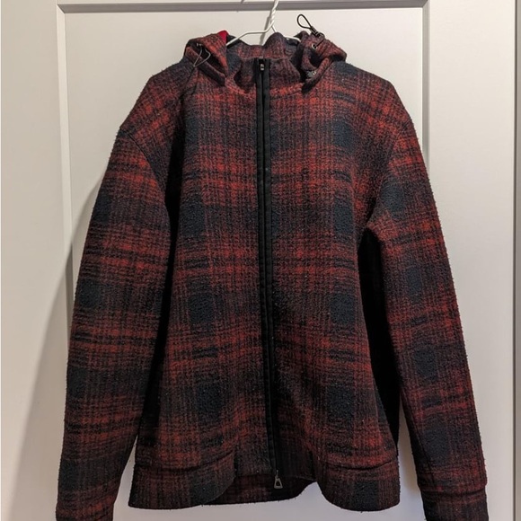 Saks 5th avenue large plaid fall jacket (fits like a medium) - Picture 1 of 4